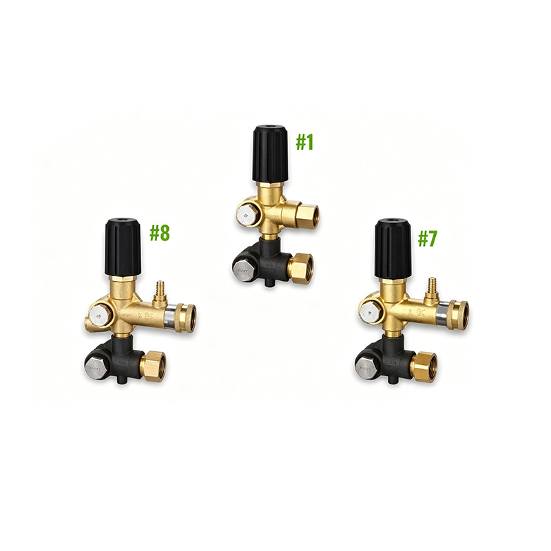 Anschraubbarer interner Bypass-Druckregler/Entlaster mit Ableiter